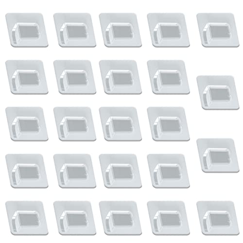 HAMPPLIES 24 Stück Teiliges Selbstklebende Regalbodenträger für Schränke Transparentes Robustes Trägersystem für Bücherregale Kleiderschränke und ohne Bohren HAMPPLIES 24 Stück Teiliges Selbstklebende Regalbodenträger für Schränke Transparentes Robustes Trägersystem für Bücherregale Kleiderschränke und ohne Bohren von HAMPPLIES