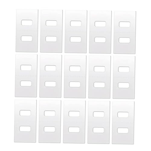 HAMPPLIES 24 Stück Teiliges Transparente PVC Reparaturlaschen für Jalousien Selbstklebend Langlebig und Einfach zu Montieren für Effektive Reparatur und Verlängerung der Lebensdauer von HAMPPLIES 24 Stück Teiliges Transparente PVC Reparaturlaschen für Jalousien Selbstklebend Langlebig und Einfach zu Montieren für Effektive Reparatur und Verlängerung der Lebensdauer von von HAMPPLIES