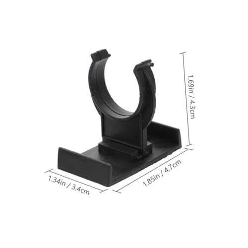 HAMPPLIES 24 Stück Teiliges Verstellbare Schwarze PP Küchenschrank Sockelblenden Clips mit Rutschfester Funktion Verstärkte Möbel Füße Klemmen für Schrank Tisch und Unterschrank Robuste von HAMPPLIES