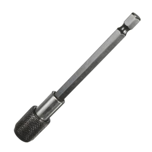 HAMPPLIES 3 STÜCKE Teiliges Sechskant Schnellwechsel Bohrerverlängerung aus Vanadium Stahl mit Magnetischer Verriegelung Kompatibel für Bohrmaschinen Schraubendreher Vielseitig für von HAMPPLIES
