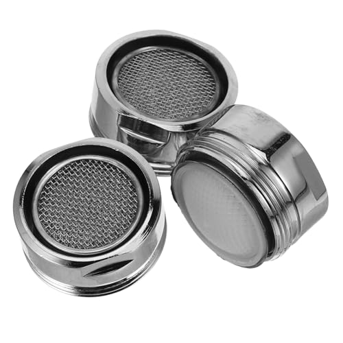 HAMPPLIES 3 Stück Teiliges Edelstahl Wasserhahn Aerator Außengewinde Wasserfilter und Sprühdüse Wassersparer mit Blasenstrahl Installieren für Küchen und Badarmaturen HAMPPLIES 3 Stück Teiliges Edelstahl Wasserhahn Aerator Außengewinde Wasserfilter und Sprühdüse Wassersparer mit Blasenstrahl Installieren für Küchen und Badarmaturen von HAMPPLIES