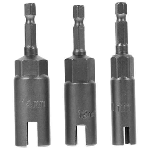 HAMPPLIES 3 Stück Teiliges Flügelmutter Schraubendreher Schaft aus Vernickeltem Nickel Vanadium Stahl Kompatibel mit Handbohrmaschinen Langlebig Rostfrei für Muttern Schnelle Montage für DIY HAMPPLIES 3 Stück Teiliges Flügelmutter Schraubendreher Schaft aus Vernickeltem Nickel Vanadium Stahl Kompatibel mit Handbohrmaschinen Langlebig Rostfrei für Muttern Schnelle Montage für DIY von HAMPPLIES