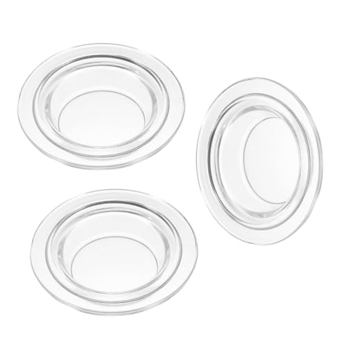 HAMPPLIES 3 Stück Teiliges Glas wachsschmelzschalen Ersatz wachsschmelzer Schale mit Auslaufschutz für Duftwachs Aromatherapie Wax Warmer Zubehör HAMPPLIES 3 Stück Teiliges Glas wachsschmelzschalen Ersatz wachsschmelzer Schale mit Auslaufschutz für Duftwachs Aromatherapie Wax Warmer Zubehör von HAMPPLIES