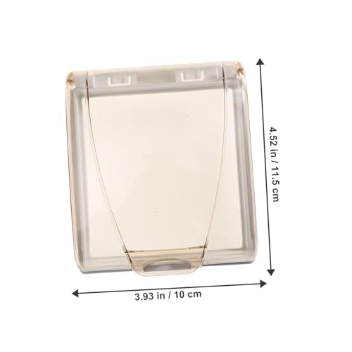 HAMPPLIES 3 Stück Teiliges Selbstklebendes Wasserdichtes Steckdosen schutzgehäuse Modell aus Robustem PC Material Spritzwassergeschützt Korrosionsbeständig für Küche Bad und Außenbereich HAMPPLIES 3 Stück Teiliges Selbstklebendes Wasserdichtes Steckdosen schutzgehäuse Modell aus Robustem PC Material Spritzwassergeschützt Korrosionsbeständig für Küche Bad und Außenbereich von HAMPPLIES