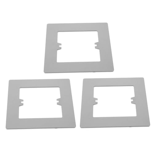 HAMPPLIES 3 Stück Teiliges Steckdosen Schalter Abdeckplatten aus Robustem PC Material Dekorative Wandpaneele mit Nahtlosem Finish Widerstandsfähig gegen Verblassen und Verformung für HAMPPLIES 3 Stück Teiliges Steckdosen Schalter Abdeckplatten aus Robustem PC Material Dekorative Wandpaneele mit Nahtlosem Finish Widerstandsfähig gegen Verblassen und Verformung für von HAMPPLIES