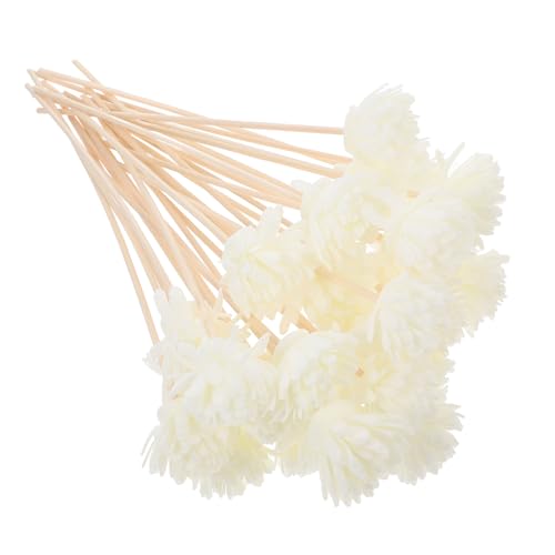 HAMPPLIES 30 Stück Teiliges Rattan Duftstäbchen Aromatherapie Zubehör Weiß Natürlicher Raumduft Diffuser Blume für Ätherische Öle Wohnzimmer Schlafzimmer Büro Tischdekoration HAMPPLIES 30 Stück Teiliges Rattan Duftstäbchen Aromatherapie Zubehör Weiß Natürlicher Raumduft Diffuser Blume für Ätherische Öle Wohnzimmer Schlafzimmer Büro Tischdekoration von HAMPPLIES