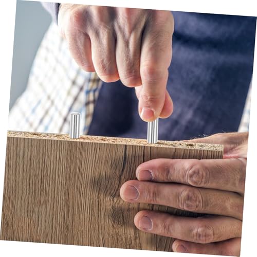 HAMPPLIES 30 Stück Teiliges Zylindrische Edelstahl Regalstifte Möbelmontage Präzise Locierende Bodenträger Einfache Installation Vielseitig für Ablagen Schränke und Möbel von HAMPPLIES