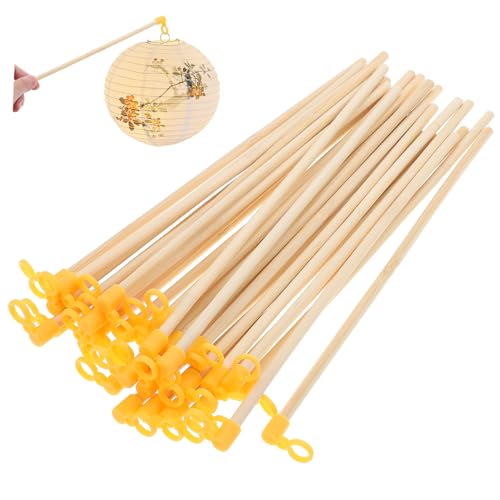 HAMPPLIES 35 Stück Teiliges Laternenstäbe aus Robustem Holz mit Abgerundeten Kanten Glatter Oberfläche und Komfortablem Griff für DIY Papierlaternen Festival Laternen Handliche Laternenstäbe HAMPPLIES 35 Stück Teiliges Laternenstäbe aus Robustem Holz mit Abgerundeten Kanten Glatter Oberfläche und Komfortablem Griff für DIY Papierlaternen Festival Laternen Handliche Laternenstäbe von HAMPPLIES
