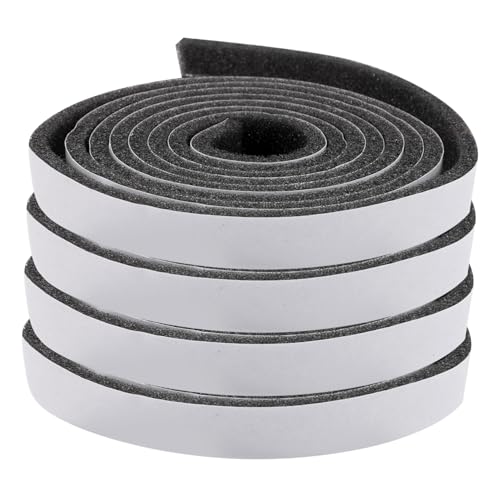 HAMPPLIES 4 Rollen Selbstklebendes Türdichtungsband Wetterfeste Dichtung Zugluftstopper Schalldämmend Winddicht Für Fenster Türen Isolierung HAMPPLIES 4 Rollen Selbstklebendes Türdichtungsband Wetterfeste Dichtung Zugluftstopper Schalldämmend Winddicht Für Fenster Türen Isolierung von HAMPPLIES