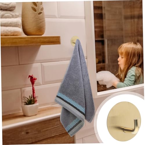 HAMPPLIES 4 STÜCKE Teiliges Selbstklebende Handtuchhaken aus Hochwertigem Material und Stabil für Badezimmerwand Geeignet für Glatte Oberflächen Wie Fliesen Glas Marmor zum Aufhängen von HAMPPLIES 4 STÜCKE Teiliges Selbstklebende Handtuchhaken aus Hochwertigem Material und Stabil für Badezimmerwand Geeignet für Glatte Oberflächen Wie Fliesen Glas Marmor zum Aufhängen von von HAMPPLIES