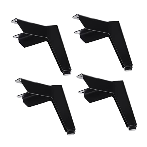 HAMPPLIES 4 Stück Metall Möbelstützfüsse Dreieckige Tischbeine für Schrank Sofa Bett Robuste Langlebige Möbelbeine Metall Schwarz HAMPPLIES 4 Stück Metall Möbelstützfüsse Dreieckige Tischbeine für Schrank Sofa Bett Robuste Langlebige Möbelbeine Metall Schwarz von HAMPPLIES