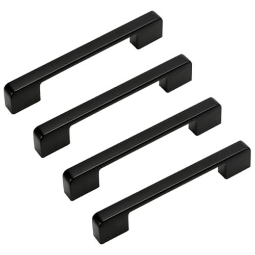 HAMPPLIES 4 Stück Möbelgriffe aus Metall für Schrank und Küchentüren Vintage Stil Stabile Befestigung mit Schrauben Glatte Oberfläche Einsetzbar für Front und Schiebetüren HAMPPLIES 4 Stück Möbelgriffe aus Metall für Schrank und Küchentüren Vintage Stil Stabile Befestigung mit Schrauben Glatte Oberfläche Einsetzbar für Front und Schiebetüren von HAMPPLIES