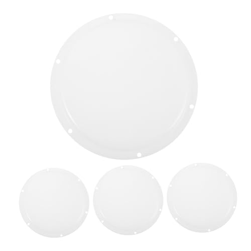 HAMPPLIES 4 Stück Runde Pc Lampenschirme für Deckenleuchten Halbgewölbter Led-lampenschutz mit Anti-fog-funktion Schnell Montierbar Blendfreier Lichtdiffusor für Wohnzimmer Bad Küche Büro HAMPPLIES 4 Stück Runde Pc Lampenschirme für Deckenleuchten Halbgewölbter Led-lampenschutz mit Anti-fog-funktion Schnell Montierbar Blendfreier Lichtdiffusor für Wohnzimmer Bad Küche Büro von HAMPPLIES