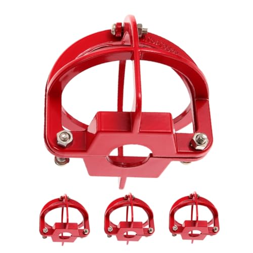 HAMPPLIES 4 Stück Sprinklerkopf Schutzabdeckungen Für Kappenschilde Ersatz Sprinklerkopfschutz Betonsprinklerschutz Für Den Außenbereich Schutzabdeckungen Käfig Universell Rotes HAMPPLIES 4 Stück Sprinklerkopf Schutzabdeckungen Für Kappenschilde Ersatz Sprinklerkopfschutz Betonsprinklerschutz Für Den Außenbereich Schutzabdeckungen Käfig Universell Rotes von HAMPPLIES