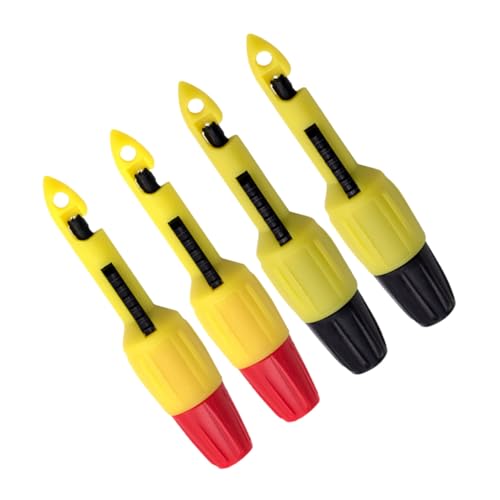 HAMPPLIES 4 Stück Teiliges Auto Diagnose mit Isolierten Prüfspitzen Nadelsonden Präzise Kabeldurchdringung Kompatibel mit Multimeter Effiziente Stromkreisprüfung und Reparatur von HAMPPLIES