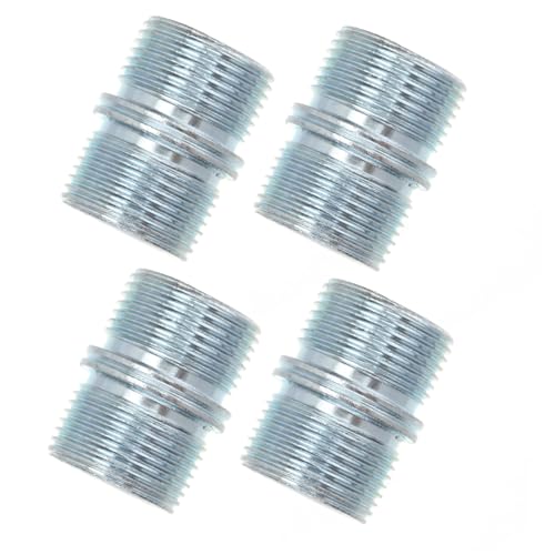 HAMPPLIES 4 Stück Teiliges Doppelkopf Wardrobe Regalträger Set aus Kohlenstoffstahl Schrauben Muttern für Rohre Langlebig Leicht Montierbar für Holz und Glasregale Geeignet HAMPPLIES 4 Stück Teiliges Doppelkopf Wardrobe Regalträger Set aus Kohlenstoffstahl Schrauben Muttern für Rohre Langlebig Leicht Montierbar für Holz und Glasregale Geeignet von HAMPPLIES