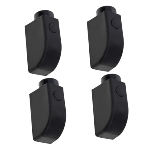 HAMPPLIES 4 Stück Teiliges Fenster sicherheitsset Kindersicherung Fensterbegrenzer Schwarz für Schiebetüren Rutschfestes Verriegelungssystem Kinderschutz und Einbruchsschutz für Zuhause und von HAMPPLIES