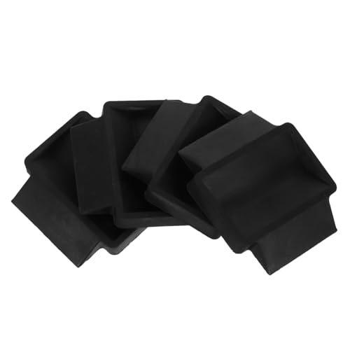HAMPPLIES 4 Stück Teiliges Gummirad Stopper für Bürostühle Rutschfeste Möbelrollen Fixierer für Chefstühle Vibrationsdämpfend Bodenschonend Geräuscharm für Harte Bodenbeläge von HAMPPLIES