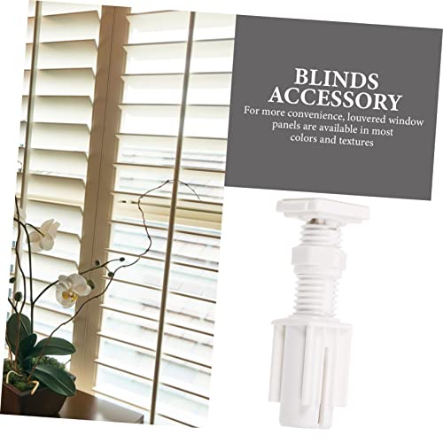 HAMPPLIES 4 Stück Teiliges Klemmfreie Jalousienhalterung Robuste Kompakte Halter für Lamellenjalousien Einfache Montage ohne Bohren Einsetzbar für Zuhause und Büro von HAMPPLIES