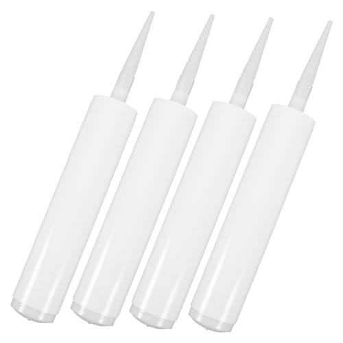 HAMPPLIES 4 Stück Teiliges Leere Kunststoff Dichtstoff Kartuschen Nachfüllbare Dichtungsröhren für Epoxid und Latexmörtel Langlebige Verschleißfeste Abdichtungsrohre für Fliesenfugen und HAMPPLIES 4 Stück Teiliges Leere Kunststoff Dichtstoff Kartuschen Nachfüllbare Dichtungsröhren für Epoxid und Latexmörtel Langlebige Verschleißfeste Abdichtungsrohre für Fliesenfugen und von HAMPPLIES