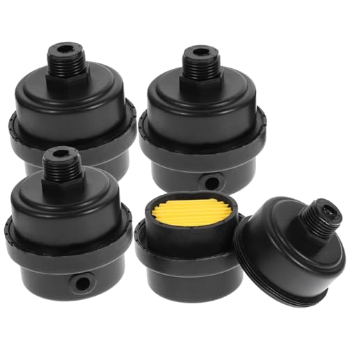 HAMPPLIES 4 Stück Teiliges Luftkompressor Filter Gewinde Kompressor Muffler Luftansaugfilter für Ölfreie Kompressoren Generatoren Pumpen Ersatzteile HAMPPLIES 4 Stück Teiliges Luftkompressor Filter Gewinde Kompressor Muffler Luftansaugfilter für Ölfreie Kompressoren Generatoren Pumpen Ersatzteile von HAMPPLIES