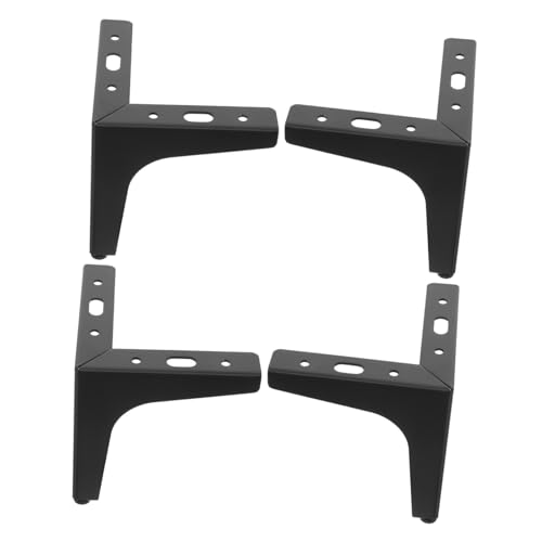 HAMPPLIES 4 Stück Teiliges Möbelbein Dreieckige Verstärkte Stützfüße aus Robustem Hohe Sofabeine Praktische Ersatzmöbelfüße für Sofa Bett Tv Schrank Geräuscharm und Langlebig von HAMPPLIES