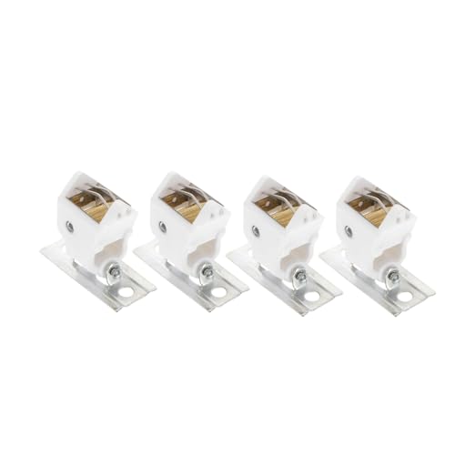 HAMPPLIES 4 Stück Teiliges Pulley Lock Vorhangschnurverschluss Gardinenzubehör für Römische Jalousien und Bambusrollos Einfache Montage Kompatibel mit Verschiedenen Farben und Fenstern HAMPPLIES 4 Stück Teiliges Pulley Lock Vorhangschnurverschluss Gardinenzubehör für Römische Jalousien und Bambusrollos Einfache Montage Kompatibel mit Verschiedenen Farben und Fenstern von HAMPPLIES