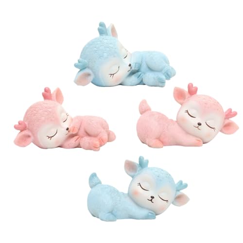 HAMPPLIES 4 Stück Teiliges Resin Deko Niedliche Figurine für Schreibtisch und Wohnraum für Zuhause und Büro HAMPPLIES 4 Stück Teiliges Resin Deko Niedliche Figurine für Schreibtisch und Wohnraum für Zuhause und Büro von HAMPPLIES