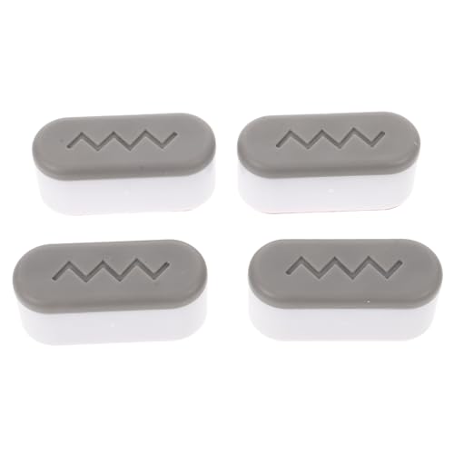 HAMPPLIES 4 Stück Toilettendeckel Polster Geräuschdämpfende Wc Sitz Gummipolster Erhöhte Silikon Sitzpolster für Toilettensitz Abstandshalter Langlebige Ersatzpolster für Bad Hotel Zuhause HAMPPLIES 4 Stück Toilettendeckel Polster Geräuschdämpfende Wc Sitz Gummipolster Erhöhte Silikon Sitzpolster für Toilettensitz Abstandshalter Langlebige Ersatzpolster für Bad Hotel Zuhause von HAMPPLIES