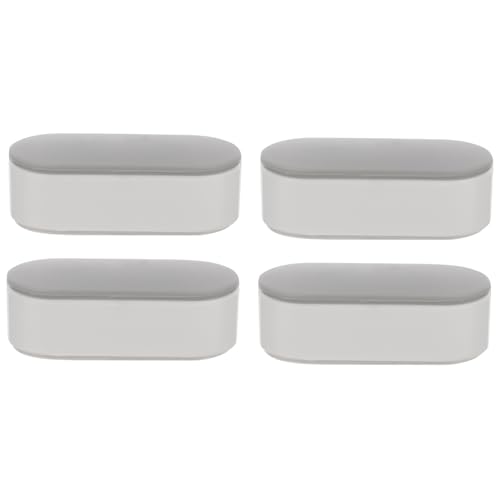 HAMPPLIES 4 Stück Toilettensitz Ersatz Pad für Toilettendeckel Geräusch und Vibrationsdämpfung Einfache Montage mit Klebefläche Passend für Verschiedene Wc Sitze HAMPPLIES 4 Stück Toilettensitz Ersatz Pad für Toilettendeckel Geräusch und Vibrationsdämpfung Einfache Montage mit Klebefläche Passend für Verschiedene Wc Sitze von HAMPPLIES