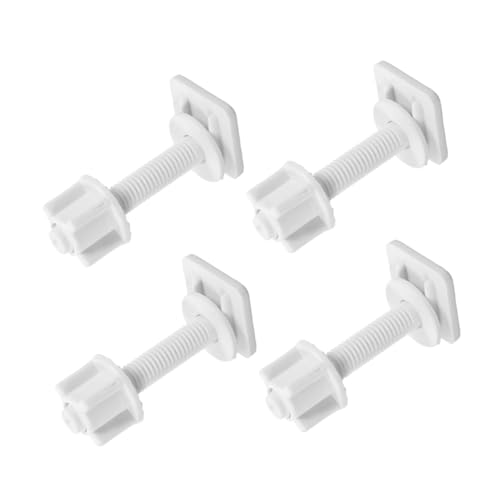 HAMPPLIES 4 Stück Toilettensitz Schrauben Abs Befestigungsset Langlebige Wc Sitz Scharniere Einfache Installation Passend für Viele Modelle Stilvolles Design für Badezimmer HAMPPLIES 4 Stück Toilettensitz Schrauben Abs Befestigungsset Langlebige Wc Sitz Scharniere Einfache Installation Passend für Viele Modelle Stilvolles Design für Badezimmer von HAMPPLIES