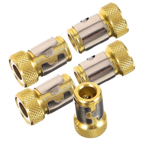 HAMPPLIES 5 Stück Teiliges Schraubendreher Magnetring aus Langlebiger Stark Magnetisch Abnehmbar Verschleißfest für Präzises Schrauben und Sichere Bitfixierung von HAMPPLIES