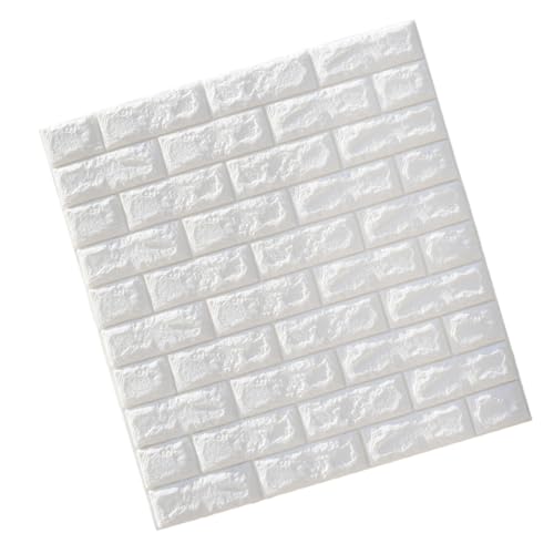 HAMPPLIES 5 Stück Teiliges Ziegelwand Sticker Weiß Selbstklebend Xpe Schaumstoff Wanddekor Wohnzimmer Tv Hintergrund Sofa Wandgestaltung HAMPPLIES 5 Stück Teiliges Ziegelwand Sticker Weiß Selbstklebend Xpe Schaumstoff Wanddekor Wohnzimmer Tv Hintergrund Sofa Wandgestaltung von HAMPPLIES