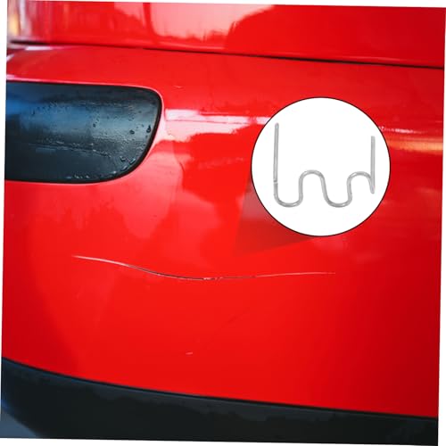 HAMPPLIES 500 Stück Auto Stoßstangen Reparatur Heißklammern Schweißstäbe für Stabile Schweißreparatur Langlebige Kunststoffplatten Sanierung Autoteile von HAMPPLIES