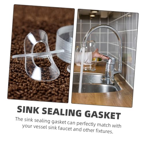 HAMPPLIES 500 Stück PVC Dichtungsringe Flexible Langlebige Unterlegscheiben für Wasserhähne Bad und Küchenarmaturen Hitzebeständig Einfache Montage Ersatzteile für Schrauben von HAMPPLIES