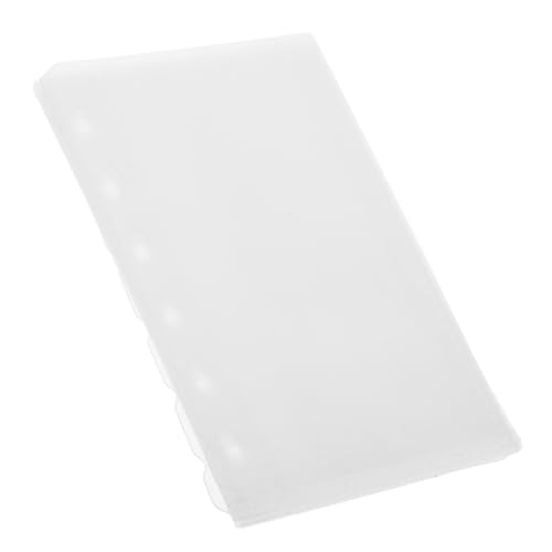 HAMPPLIES 52 Stück Teiliges Scrapbook Einlagen mit Trennblättern Transparente PVC Seitenschutzhüllen Langlebig und Praktisch Geeignet für Scrapbook Ordner Büro und Heimorganisation HAMPPLIES 52 Stück Teiliges Scrapbook Einlagen mit Trennblättern Transparente PVC Seitenschutzhüllen Langlebig und Praktisch Geeignet für Scrapbook Ordner Büro und Heimorganisation von HAMPPLIES