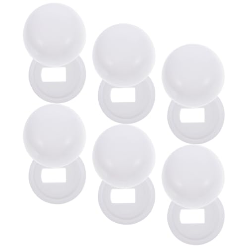 HAMPPLIES 6 Paare Push Wc Schrauben Abdeckkappen Toilettenbefestigung Rostfrei Passend Toilettensitz Schraubenverdeckung Praktisches Ersatzteil zur Toilettenmontage HAMPPLIES 6 Paare Push Wc Schrauben Abdeckkappen Toilettenbefestigung Rostfrei Passend Toilettensitz Schraubenverdeckung Praktisches Ersatzteil zur Toilettenmontage von HAMPPLIES