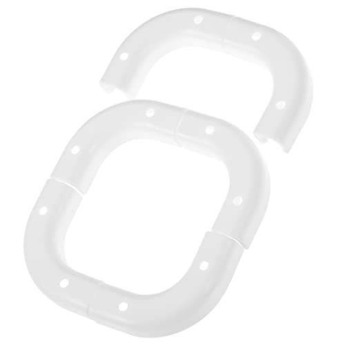 HAMPPLIES 6 Stück Elbow Conduit Bend Clips für Pe Rohre Pom Material Einfache Installation Geeignet für Rohre und Kabel Praktische Rohrhalterung Langlebige und Zuverlässige von HAMPPLIES