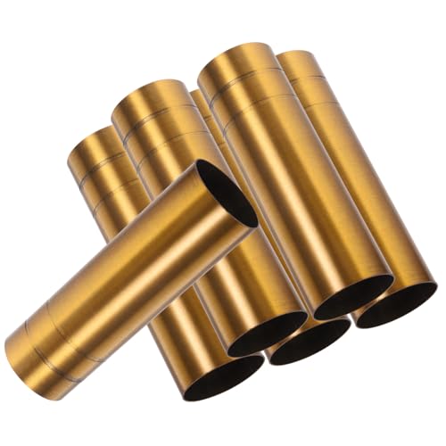 HAMPPLIES 6 Stück Teiliges Metall Lampenfassung Hülsen für Kronleuchter Kerzenleuchter Abdeckung aus Robustem Eisen für Gläser Retro deckenlampen DIY Beleuchtungszubehör von HAMPPLIES