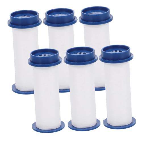 HAMPPLIES 6 Stück Teiliges PP Baumwollfilter für Duschkopf Hochwertiger Sprinkler Ersatzfilter Effektive Wasserreinigung Schadstofffilterung Kompatibel mit Gängigen Duschköpfen Langlebig HAMPPLIES 6 Stück Teiliges PP Baumwollfilter für Duschkopf Hochwertiger Sprinkler Ersatzfilter Effektive Wasserreinigung Schadstofffilterung Kompatibel mit Gängigen Duschköpfen Langlebig von HAMPPLIES