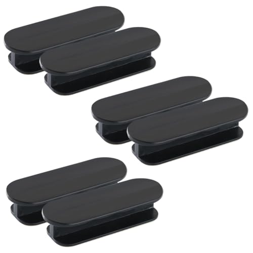 HAMPPLIES 6 Stück Teiliges Selbstklebende Türgriffe aus Robustem Fenster Schrankknöpfe Einfache Montage ohne Bohren Multifunktionale Möbelgriffe für Küche Schrank und Türen Schwarz HAMPPLIES 6 Stück Teiliges Selbstklebende Türgriffe aus Robustem Fenster Schrankknöpfe Einfache Montage ohne Bohren Multifunktionale Möbelgriffe für Küche Schrank und Türen Schwarz von HAMPPLIES