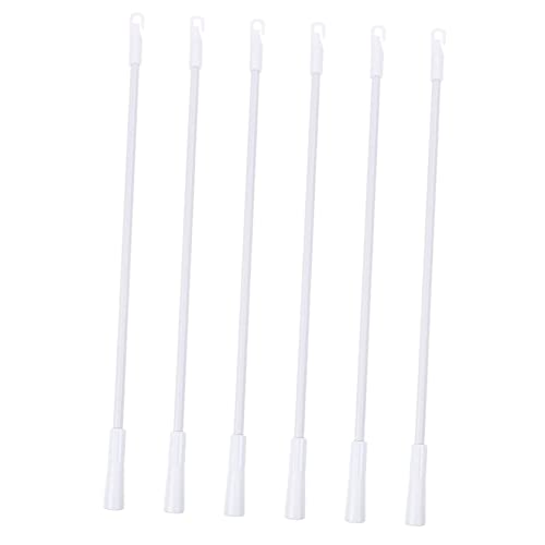 HAMPPLIES 6 Stück Teiliges Set Aluminium Jalousie Ersatzstangen Transparente Blinds Diy Sticks für Fenster Langlebig und Installieren von HAMPPLIES