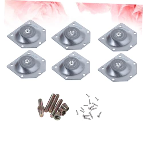 HAMPPLIES 6 Stück Teiliges Tischbeinverbinder Winkelverbinder aus Langlebigem für Sichere Möbelmontage Geeignet für Skandinavische Tische Stühle Nachttische und Schminktische von HAMPPLIES
