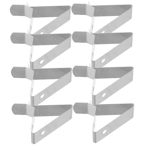 HAMPPLIES 8 Stück Lebensmittelthermometer Clip Küchenwerkzeuge Kochklemme Sondenklemme Für Grill Sondenclip Halter Thermometersonde Topfclip Halter Grillthermometer Clip Silber HAMPPLIES 8 Stück Lebensmittelthermometer Clip Küchenwerkzeuge Kochklemme Sondenklemme Für Grill Sondenclip Halter Thermometersonde Topfclip Halter Grillthermometer Clip Silber von HAMPPLIES