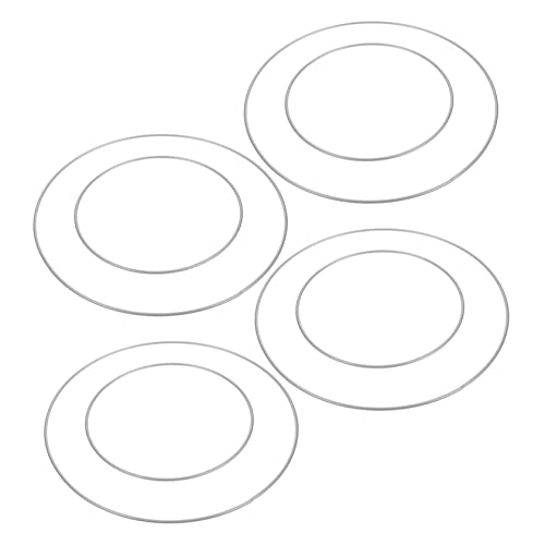 HAMPPLIES 8 Stück Metallkranzdekoration Handwerksbedarf Kranz Reifen Ringe Makramee Ästhetik Der Raumdekoration Herstellung Blumenreifen Großer Reifen Kranzreifen Selber Machen Draht Band HAMPPLIES 8 Stück Metallkranzdekoration Handwerksbedarf Kranz Reifen Ringe Makramee Ästhetik Der Raumdekoration Herstellung Blumenreifen Großer Reifen Kranzreifen Selber Machen Draht Band von HAMPPLIES