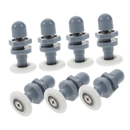 HAMPPLIES 8 Stück Teiliges Duschtürrollen aus Hochfestem Abs für Glas Schiebetüren Einfache Montage Langlebige Laufrollen für Duschtüren und Duschkabinen Leise und Reibungslose HAMPPLIES 8 Stück Teiliges Duschtürrollen aus Hochfestem Abs für Glas Schiebetüren Einfache Montage Langlebige Laufrollen für Duschtüren und Duschkabinen Leise und Reibungslose von HAMPPLIES