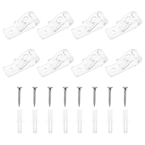 HAMPPLIES 8 Stück Teiliges Fensterrollo Positionierungs Haken Blind Locator Haken für Gardinen und Leicht und Wiederverwendbar Passend für Verschiedene Fensteranwendungen HAMPPLIES 8 Stück Teiliges Fensterrollo Positionierungs Haken Blind Locator Haken für Gardinen und Leicht und Wiederverwendbar Passend für Verschiedene Fensteranwendungen von HAMPPLIES
