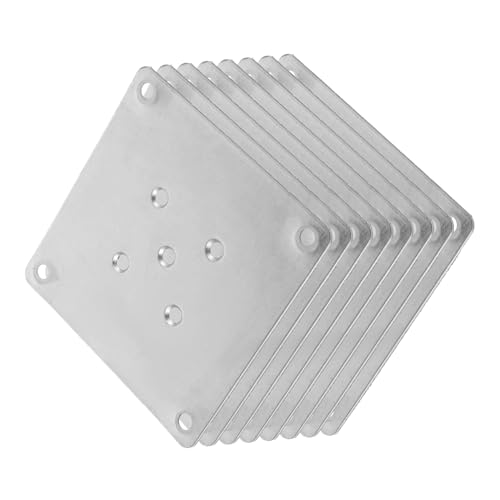 HAMPPLIES 8 Stück Teiliges Möbelbefestigungs Metall Verbindungsplatten für Sofabeine Tischbeine Reparatur Stabile Flache Montageplatten für Möbelanschluss HAMPPLIES 8 Stück Teiliges Möbelbefestigungs Metall Verbindungsplatten für Sofabeine Tischbeine Reparatur Stabile Flache Montageplatten für Möbelanschluss von HAMPPLIES