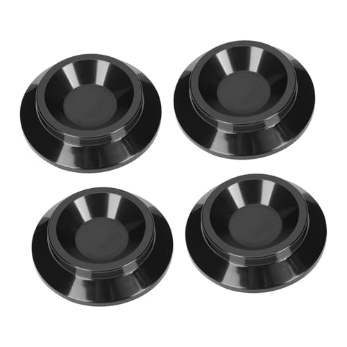 HAMPPLIES 8 Stück Teiliges Piano Fußschutz rutschfeste Stoßdämpfende Bodenschutzmatten für Klavierrollen Druckverteilend und Kratzfest Geeignet für Teppich und Hartholzböden von HAMPPLIES