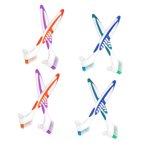 HAMPPLIES 8 Stück Teiliges Prothesenreinigungsbürsten Doppelseitige Zahnbürste für Zahnersatz Tragbare Reinigungsbürste Sanfte Borsten für Effektive Pflege und von Prothesen HAMPPLIES 8 Stück Teiliges Prothesenreinigungsbürsten Doppelseitige Zahnbürste für Zahnersatz Tragbare Reinigungsbürste Sanfte Borsten für Effektive Pflege und von Prothesen von HAMPPLIES